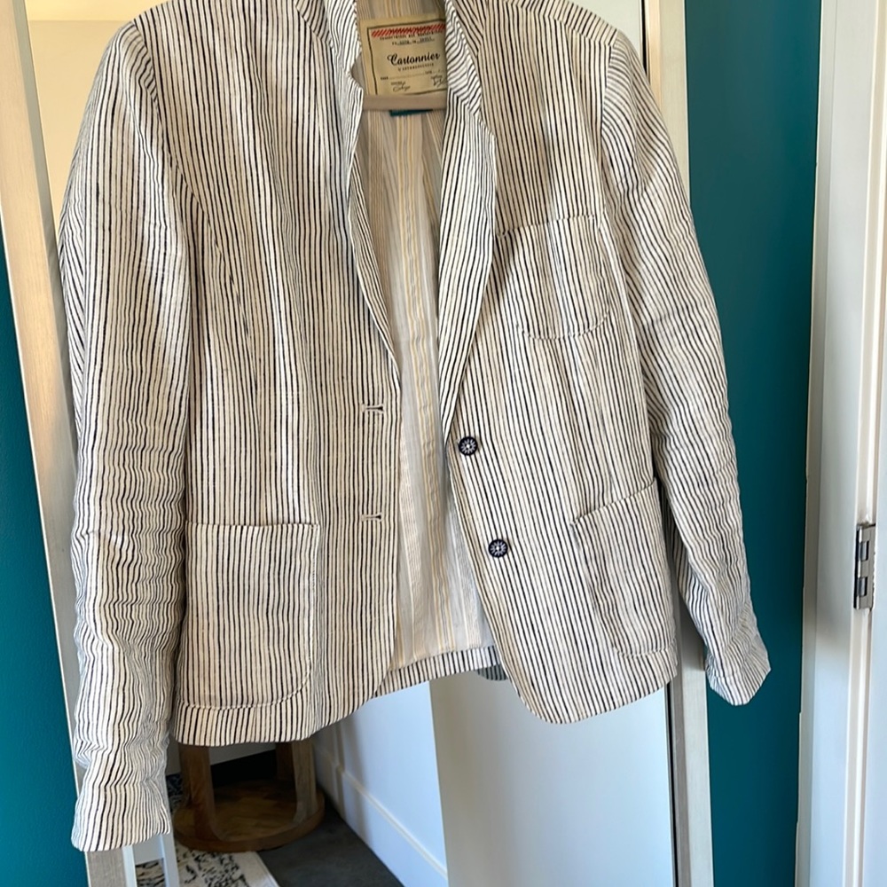 Pin stripe blazer